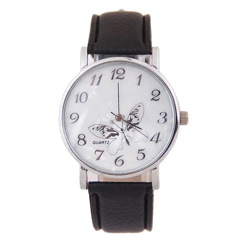 

Moment # L05 2018 Embossed Band Butterfly Ladies Watches
