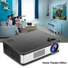 2,4G/5G, Wi-Fi, Беспроводной Full HD LED проектор DLP проектора 8G дома Театр Кино Bluetooth HDMI USB TF карты мультимедийный проектор