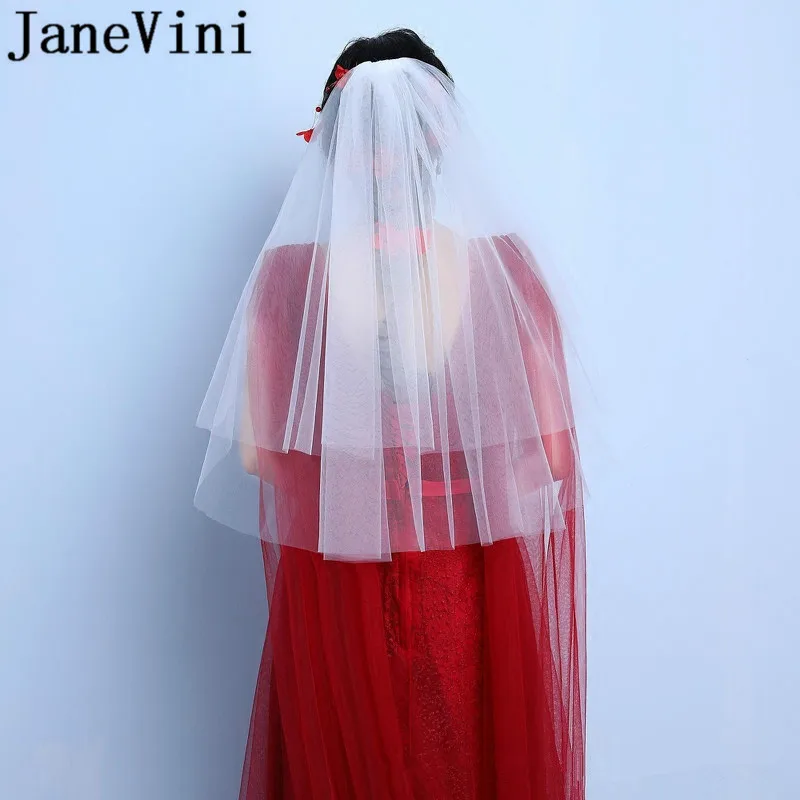

Фата свадебная длиной до локтя jaevini, цвет слоновой кости, черный, белый