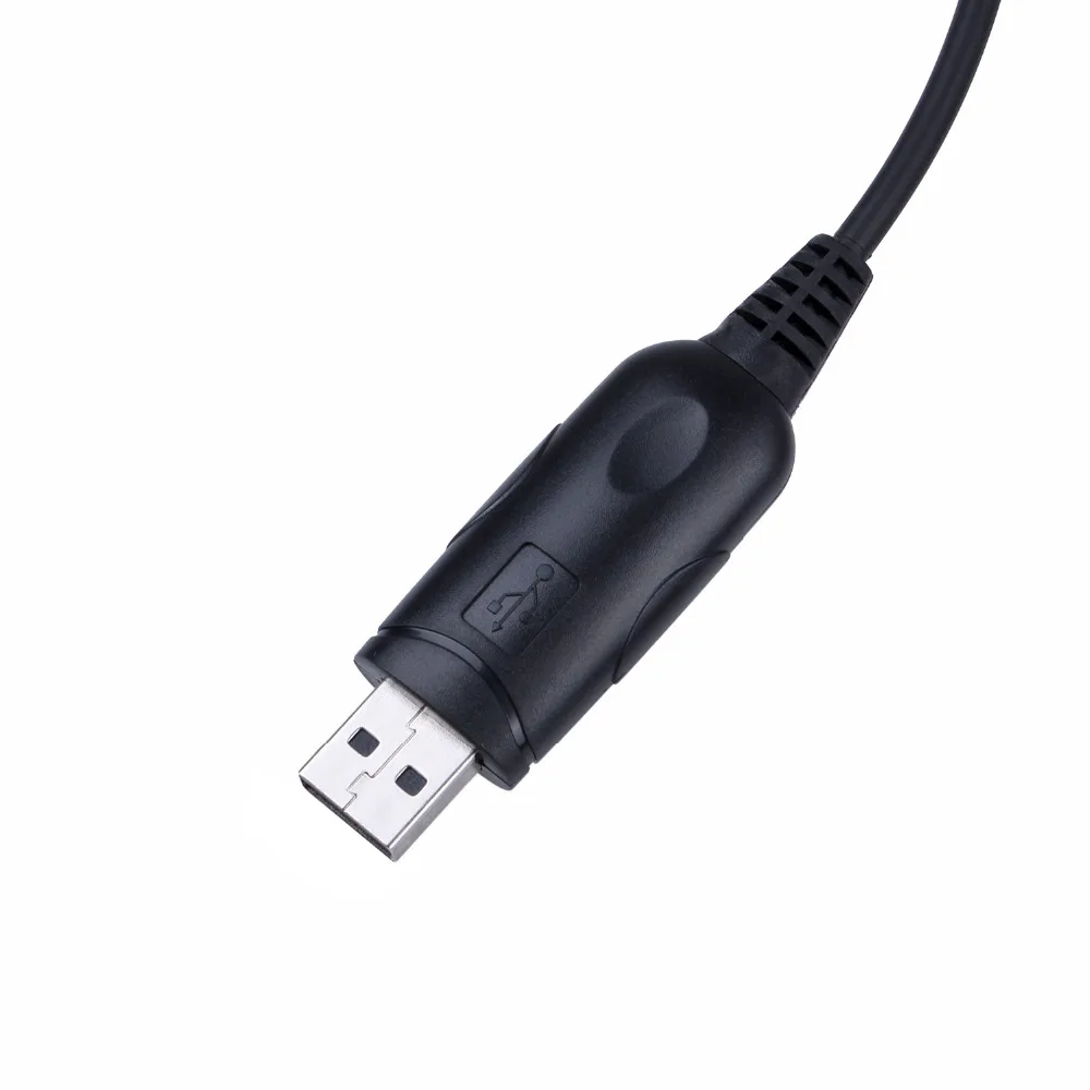1PC Hot 2 Pin USB Programming Cable for Walkie Talkie for KENWOOD Baofeng UV-5R TK3207 TK-3107 BF-888S