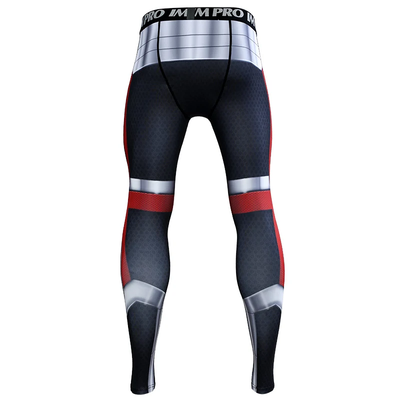 Adults Unisex Pants Avengers Endgame Quantum Realm Cosplay Compression Pants The Advanced Tech 3D Printed Trousers For Male