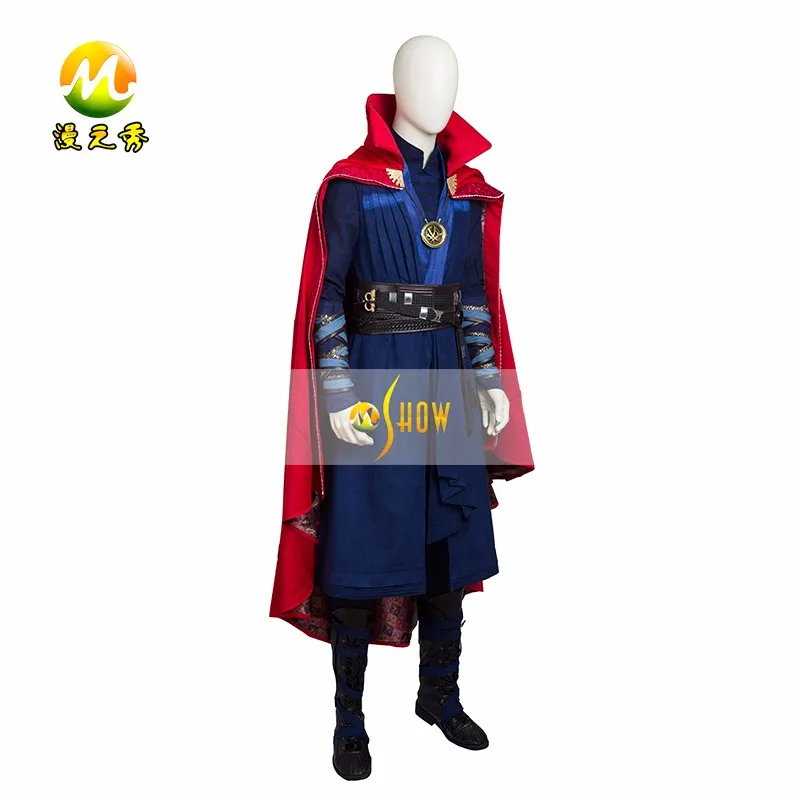 Top Grade Doctor Strange Stephen Strange Cosplay Costume Full Set
