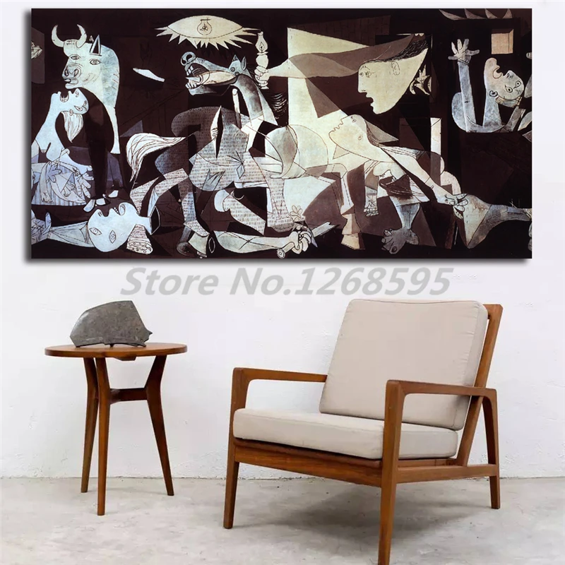 Guernica Vintage Wall Art Poster Print Picture Giclee Artwork Pablo Picasso