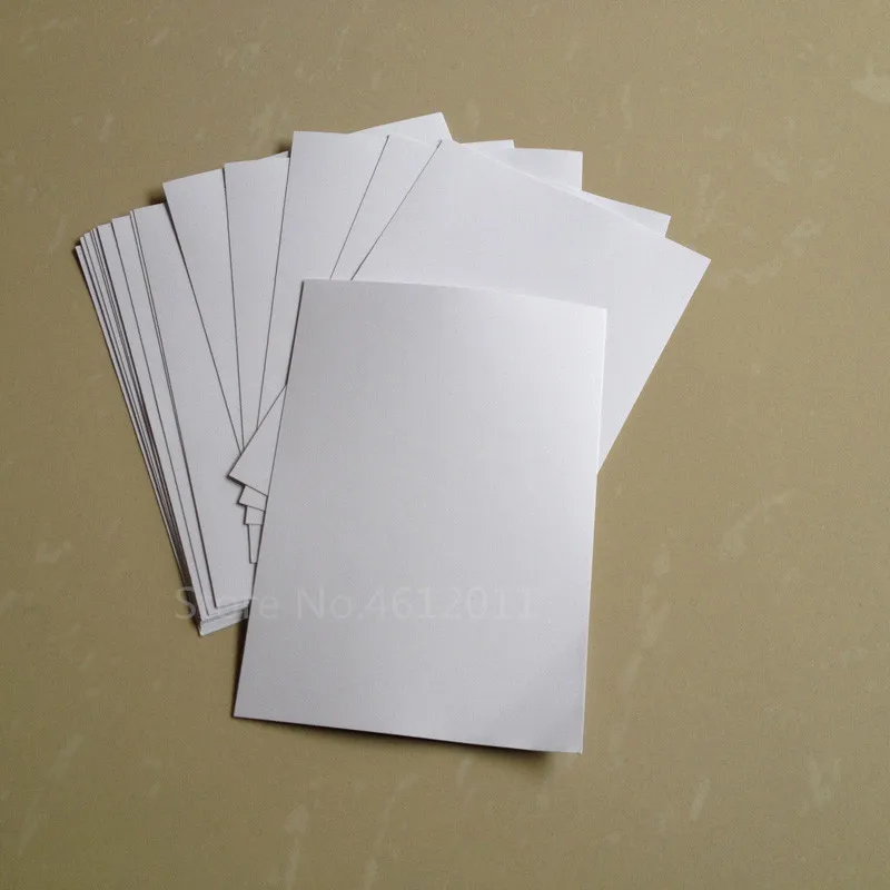 

10pcs A6 White Glossy Self Adhesive Label Sticker Photographic Photo Inkjet Printer Paper