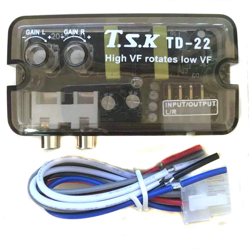 

High Quality 1pc Auto Car Audio Speaker Level Converter Transducer HI-LOW Car Audio & Video
