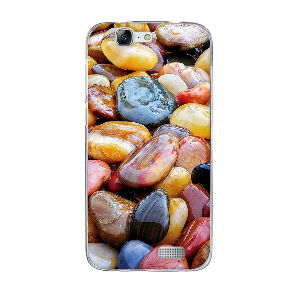 Силиконовый чехол для huawei Ascend G7 C199 задняя крышка телефона L01 L03 мягкий ТПУ s
