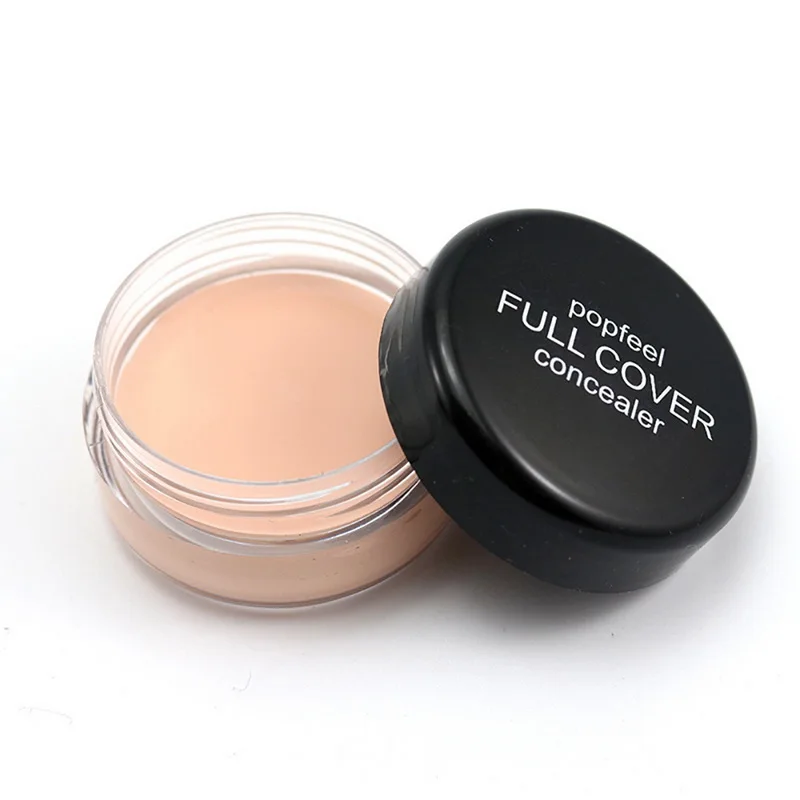 

Popfeel Hide Blemish Face Lip Eye Concealer Creamy Make Up Full Cover Facial Concealer Foundation Concealer Gel Makeup Dropship