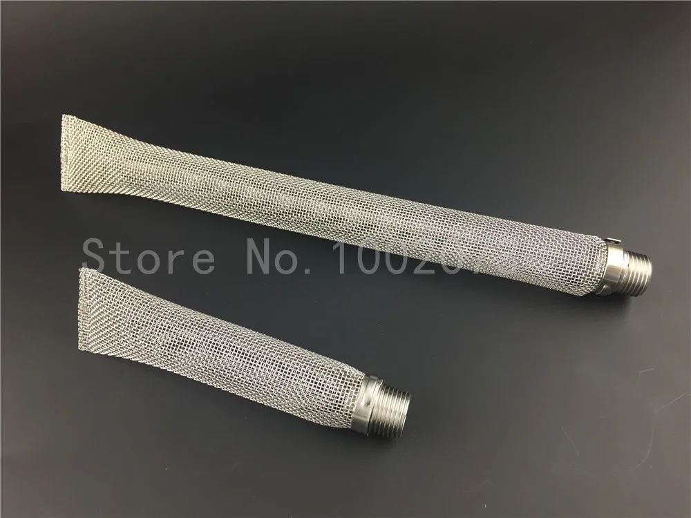 12 inch or 6 inch Stainless Steel Bazooka Screen Homebrew beer Mash Filter Kettle Screen 12NPT Pipe fitting Bar Tool (6)