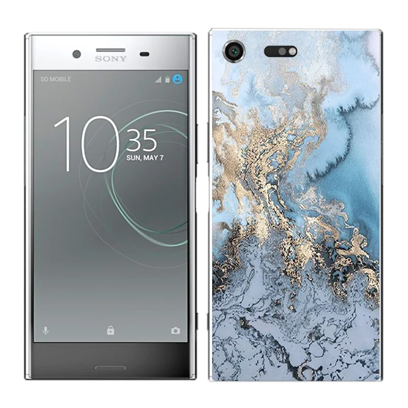 Силиконовый чехол для sony Xperia XZ Премиум чехол для Xperia XZ Премиум пейзаж окрашенный мягкий телефон для sony XZ Премиум Coque - Цвет: 07