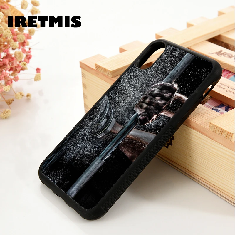 Iretmis 5 5S SE 6 6S Мягкий силиконовый чехол из ТПУ для телефона iPhone 7 8 plus X Xs 11 Pro Max XR Gymaholic бодибилдинг тренажерный зал фитнес