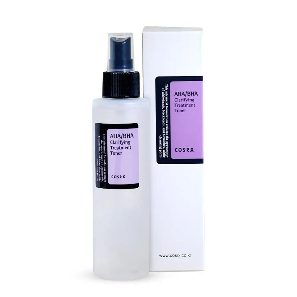 

Cosrx AHA / BHA Clarifying Treatment Toner 150ml Aging Anti Wrinkle Moisturizing and Removing Dead Skin Cells Blackhead Removal