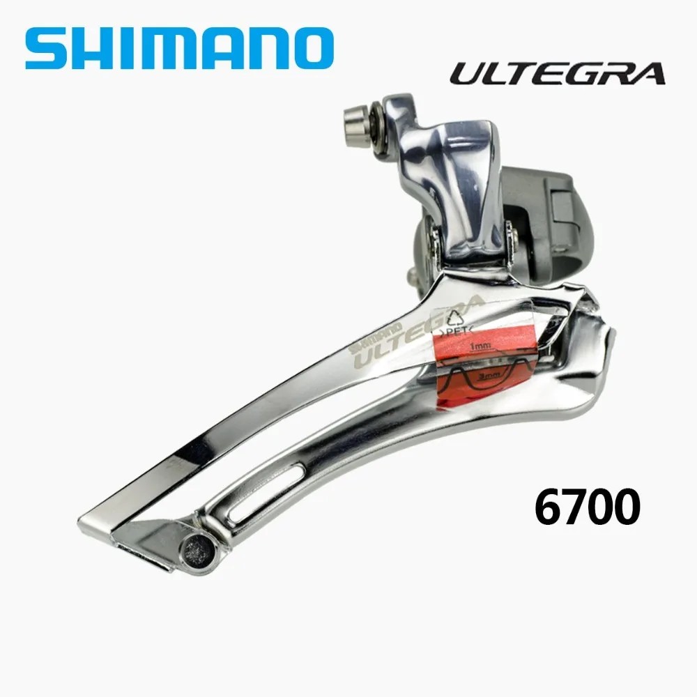 

Shimano Ultegra fd-6700 2x10 Bike Bicycle Front Derailleur 34,9mm Clamp Glossy Grey