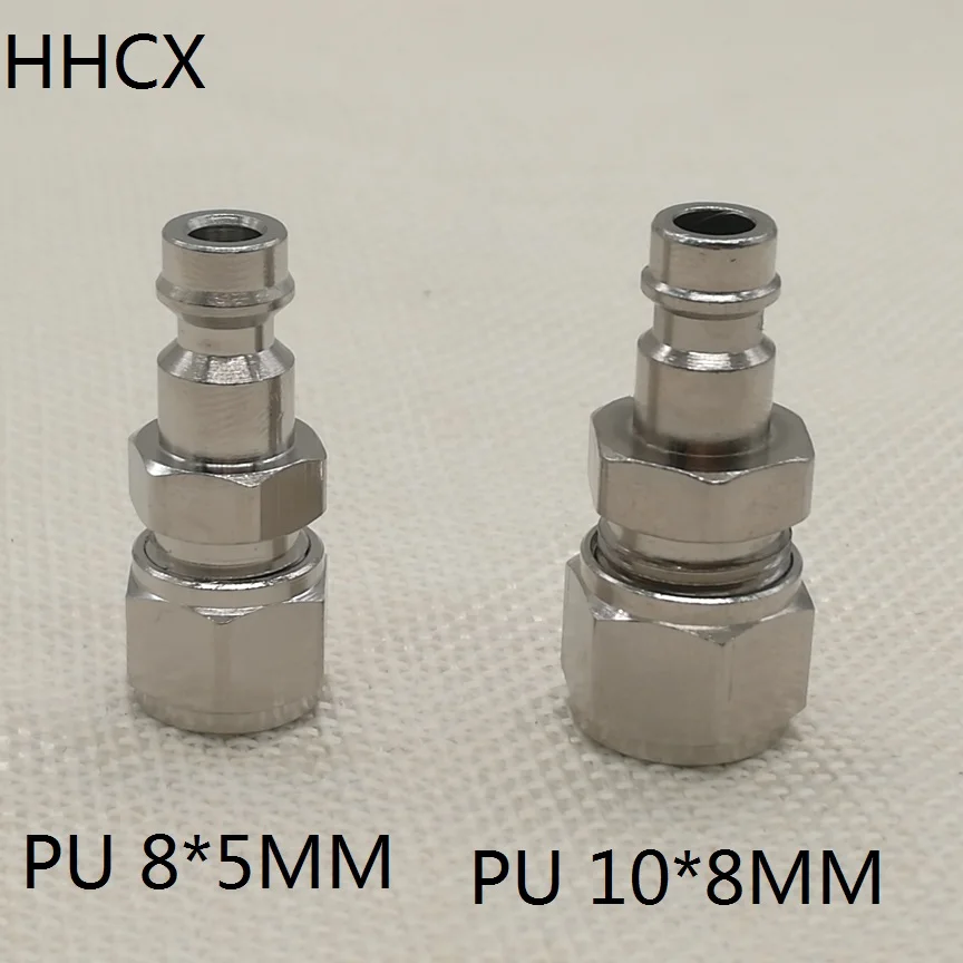 1PCS European pneumatic quick connect Male joint Pure copper pneumatic