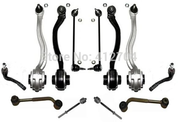 

12 piece/set for Mercedes-Benz C-CLASS W203 S203 C209 CLK control arm kits Tie Rod End Link Stabiliser OEM 2033304011 2033303911