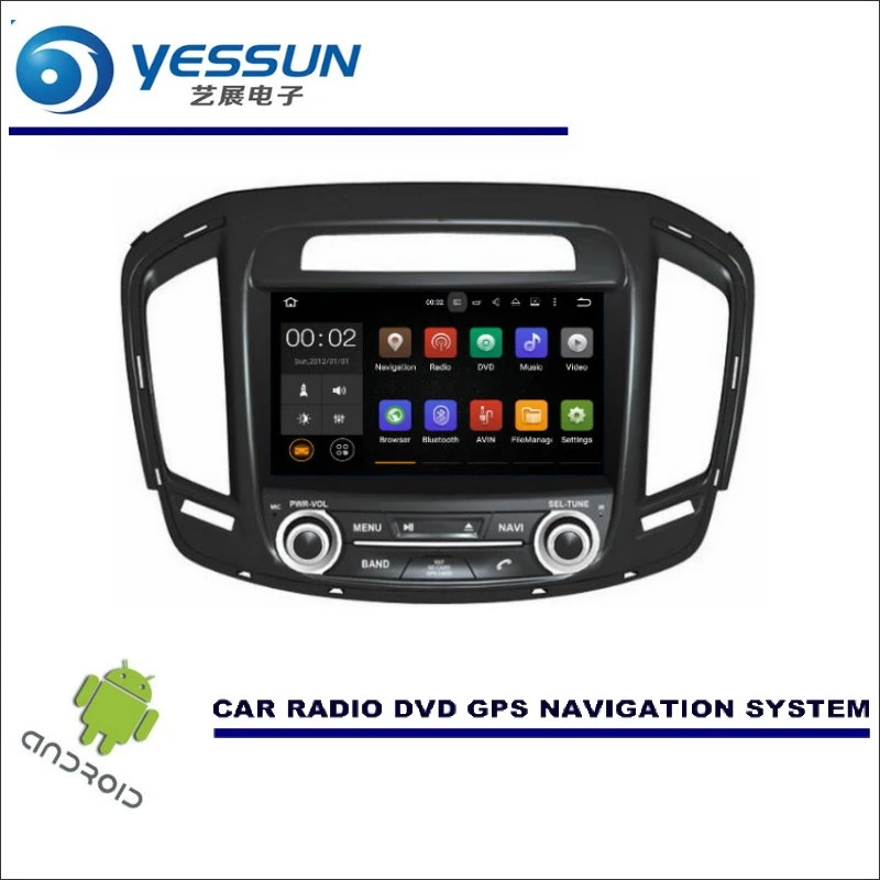 

YESSUN For Buick Regal 2014~2016 Car Multimedia Navigation System CD DVD GPS Player Navi Radio Stereo HD Screen Wince / Android
