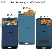 Регулируемый ЖК-дисплей J530 J510 J500 для samsung Galaxy J5 Дисплей Сенсорный экран repairdigitizer в сборе