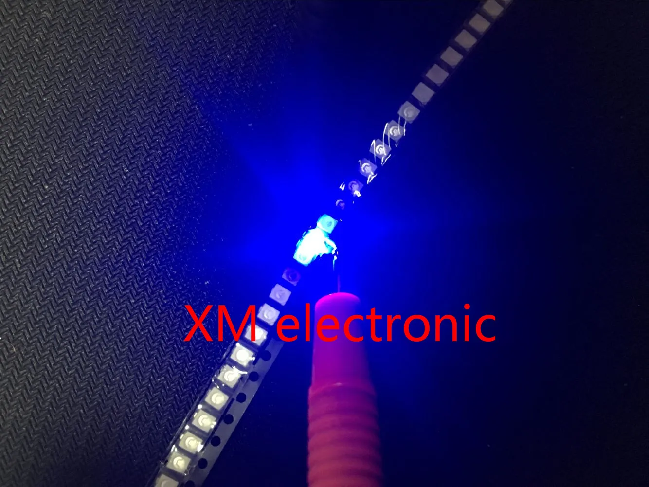 100 шт./лот 1210 3528 синий светодиод SMD ультра яркий синий светильник 470-475NM 3,0-3,6 V чип led лампа высокий светильник ing