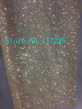 

newest glitter Mesh African Tulle lace fabric fashion JRB-1159 French Mesh Lace with glued glitter