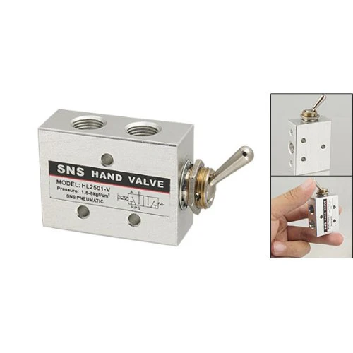 

WSFS Hot HL2501-V Carbon Steel Pneumatic Toggle Knob Switch Valve
