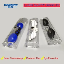 Weimeng eyeshade IPL защитные очки медицинский терпеливый защитный E свет/Лазерная защита наглазник белый/синий/черный красота