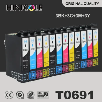 

12 Pack T0691 T0681 Ink Cartridges For Epson Stylus N10 N11 NX100 NX105 NX110 NX115 NX200 NX215 NX300 NX305 NX400 Printer