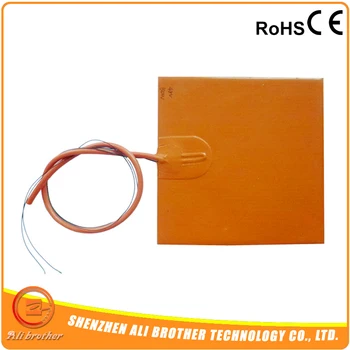 

Silicone Heating Pad Heater 120V 600W 300x300mm WITH 100K thermistor and adhesive back