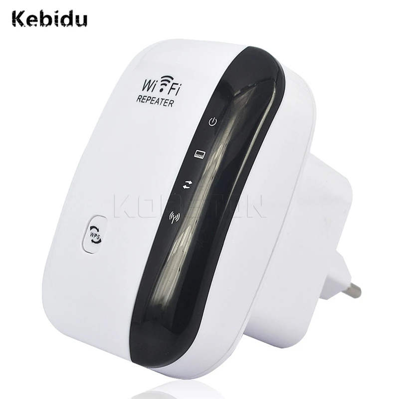 

kebidu Wireless WIFI Repeater 300Mbps WiFi Signal Range Extander WiFi Signal Amplifier Strengthen wi fi Booster 802.11N/B/G