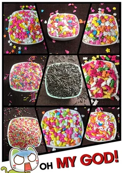 

Sprinklers of Gradient Microbeads Mini Suger MULTI COLOR Nail Art Caviar Faux Fake Sugar Sprinkles MICRO Beads No hole Beads ,