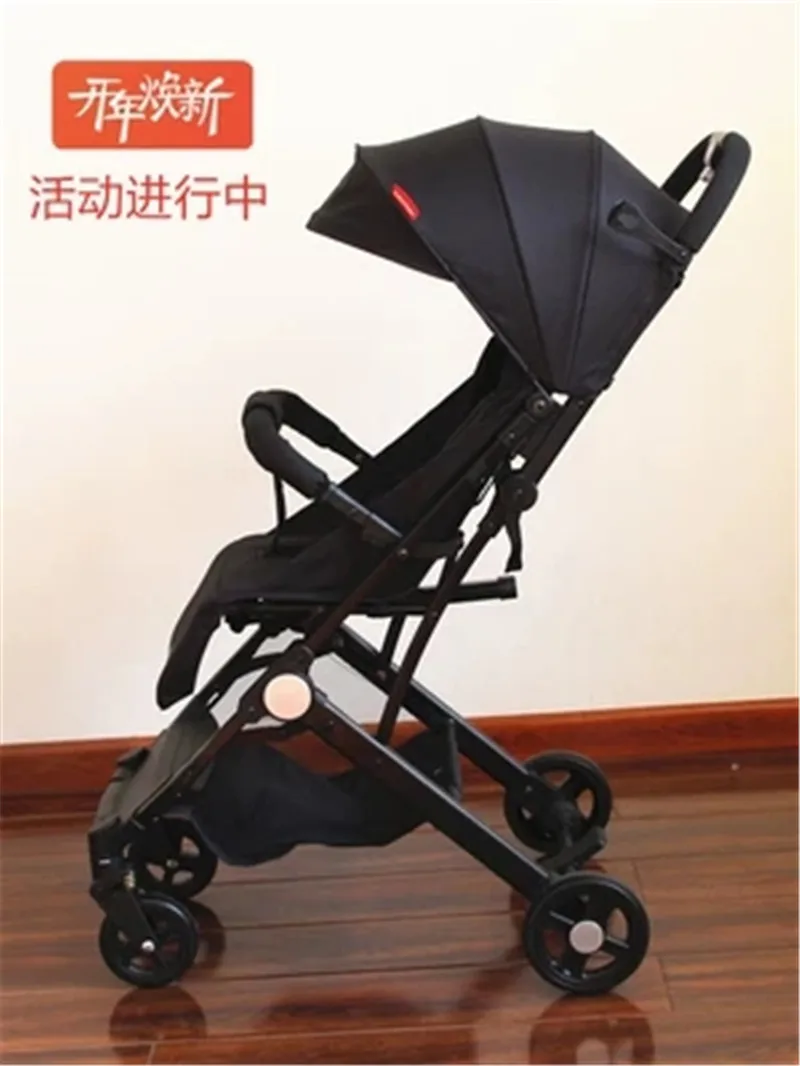  Baby stroller high landscape ultra light folding portable child baby can sit lie small on the plane