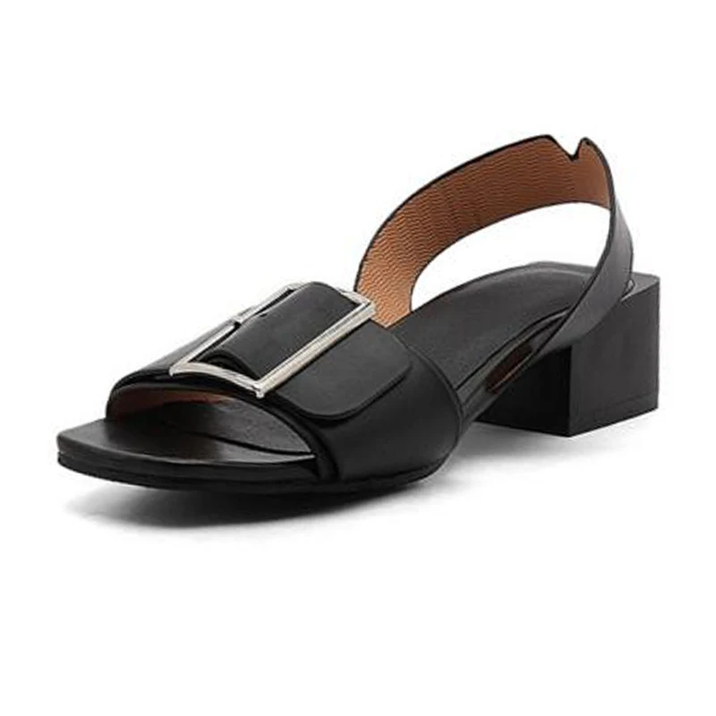 TAOFFEN/размеры 34-43; Брендовая обувь; женская обувь с открытым носком; модные женские летние повседневные сандалии с пряжкой на квадратном каблуке для свиданий; модная обувь