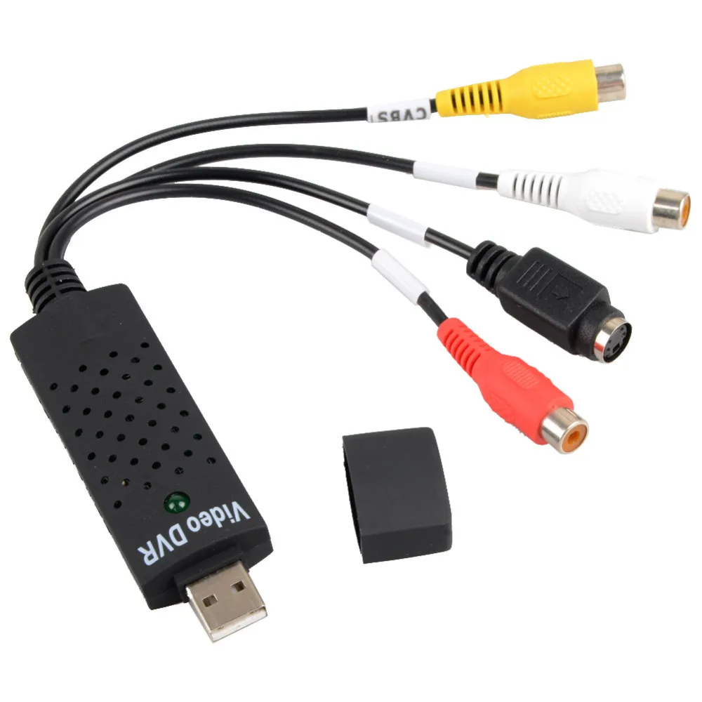 

Wholesale USB 2.0 Video Audio VHS to DVD Converter TV Tuner Cards Capture Card Adapter