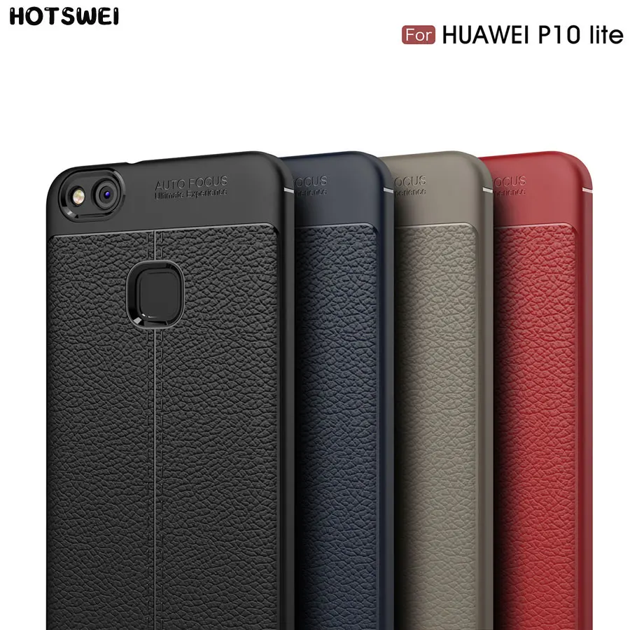 

HOTSWEI Case for Huawei P10 LITE Cases NEW Luxury Soft Silicone Gel Full Protective Cases Armor Fundas for Huawei P10 LITE Cover