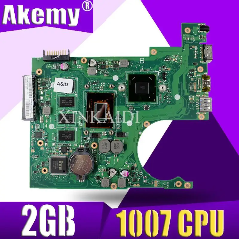 X200CA для ASUS X200C X200CAP материнская плата ноутбука 1007 ЦП 2 Гб Память REV2.1 100% тестовая