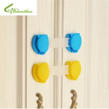 10 шт./лот Детская безопасность замок на холодильник ящик для шкафов шкафчик раздвижная дверь холодильник защита детей запирающаяся дверь