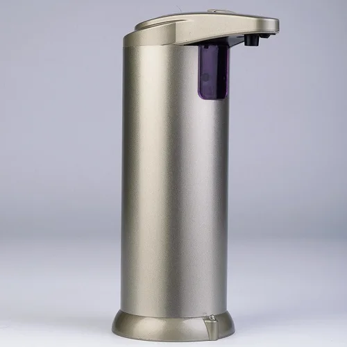 Автоматический Дозатор Мыла Бесконтактный Диспенсер жидкого мыла для кухни и ванной комнаты - Цвет: Frosted champagne