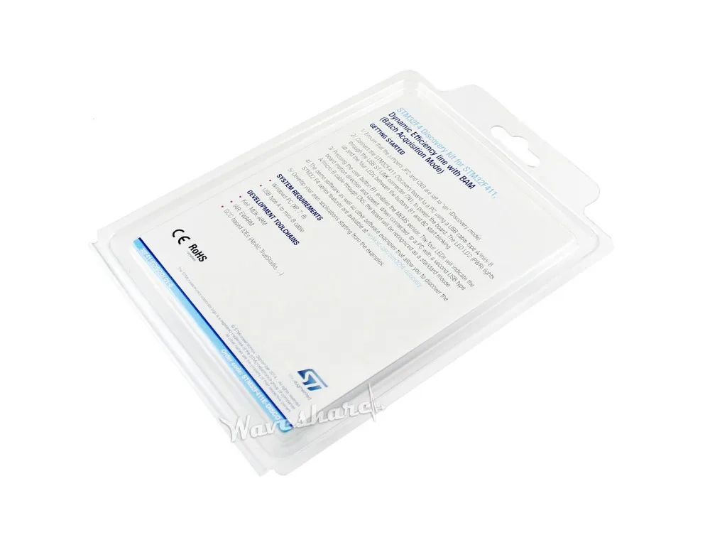 Модуль Wavesahre Stm32f411e disco/32f411ediscovery stm32 обнаружения доска комплект с Stm32f411ve Mcu 512 КБ