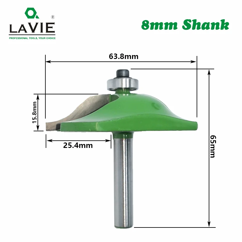 1pc 8mm Shank 2-1/2