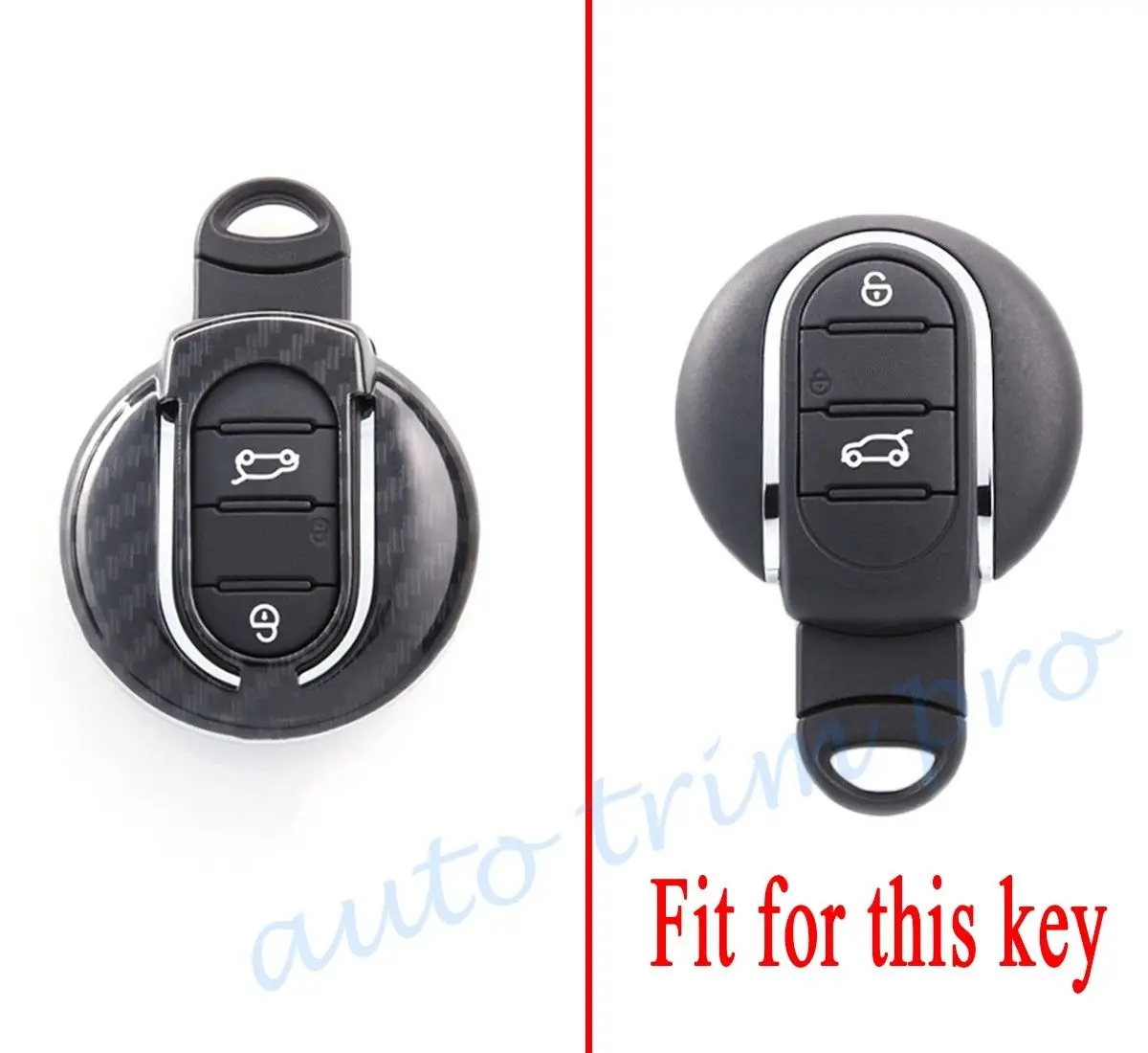 2/3/4 кнопочный брелок для ключей подходит Mini F54 F55 F56 F57 F60 аксессуары умный чехол