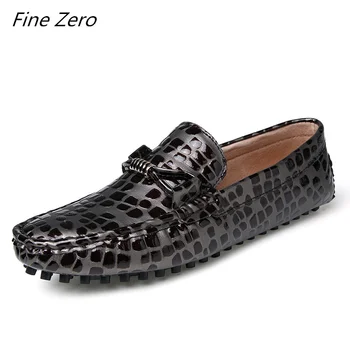 

New Men' Shoes Genuine Leather Comfortable Men Casual Shoes Footwear Chaussures Flats For Men Slip On Lazy Shoes Zapatos Hombre