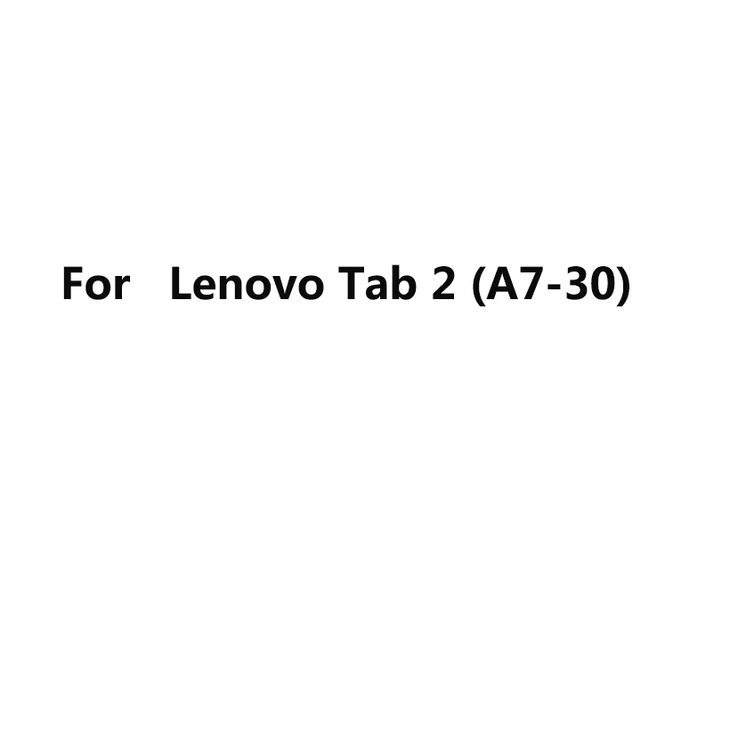 Для lenovo A7-30 A3300 Phab Plus Tab 2 A10-70 A7-30 A7-20 Tab 4 3 8 10 плюс 7304 710F 730F 7504 TAB2 прозрачный силиконовый чехол для планшета - Цвет: Tab 2 A7-30