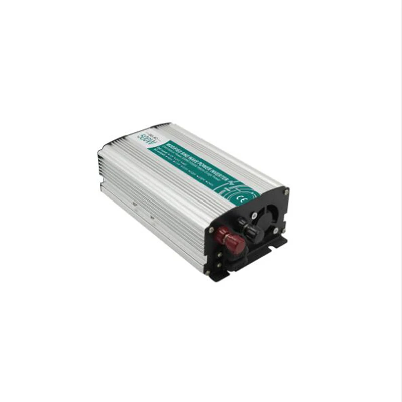 500W 600W модифицированная Синусоидальная волна DC 12V 24V 48V к AC 110V 220V портативный