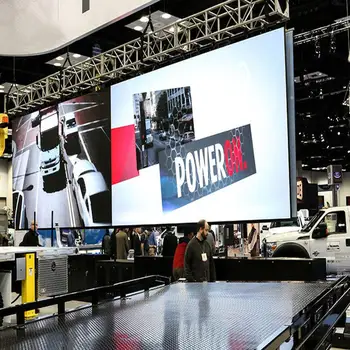 

Rainbow lowest price full color led video wall panel P8 free cables outdoor advertising led display screen