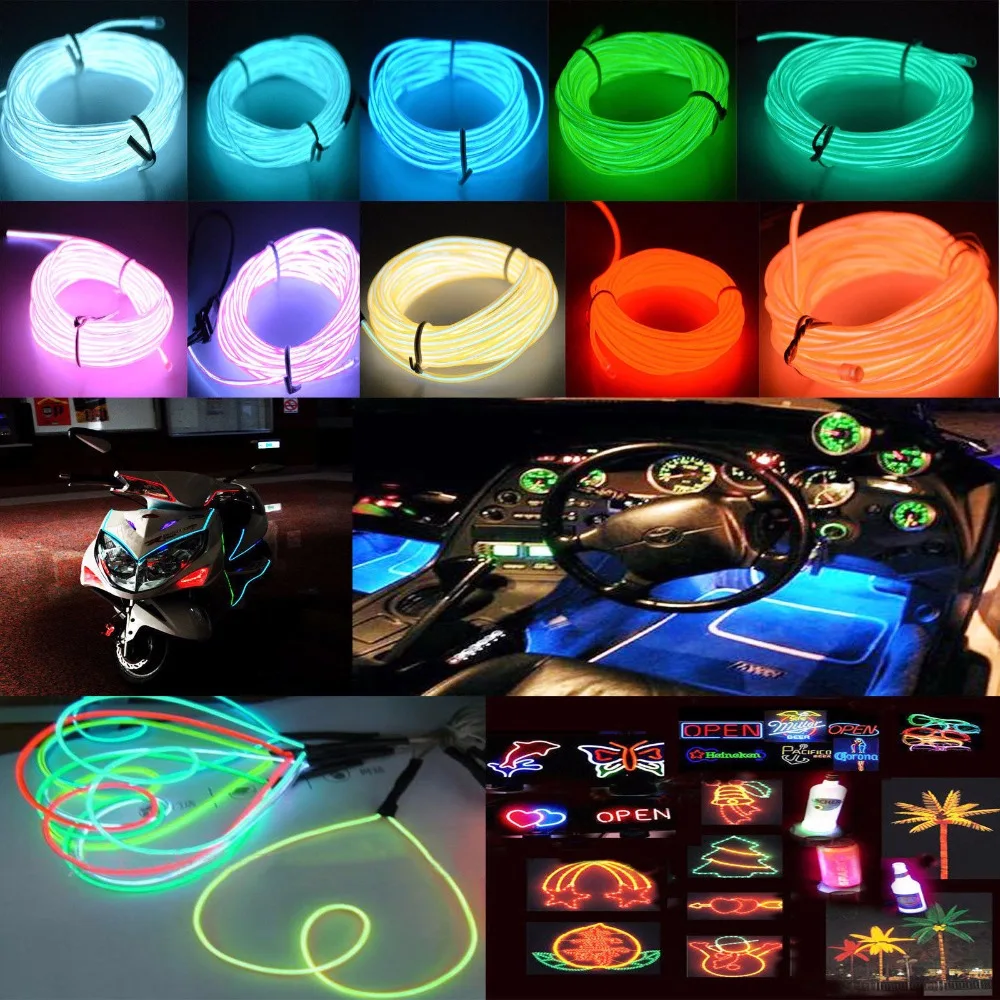 Tiras de Led tiras de corda neon led Especificações (pontos de Luz / M) : Other