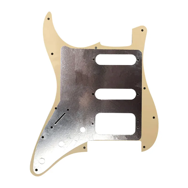 Качественная Гитара Pickguard-для США 11 винтовых отверстий Stratocaster с тремоло Floyd Rose мост Humbucker одинарная HSS Scratch Plate