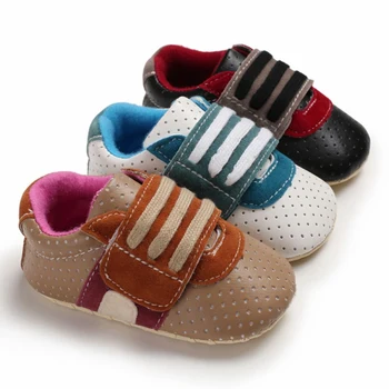 

Sports Baby Boy Shoes Autumn Sneakers Soft Toddler Baby Shoes Soled Walking Shoes First Walkers