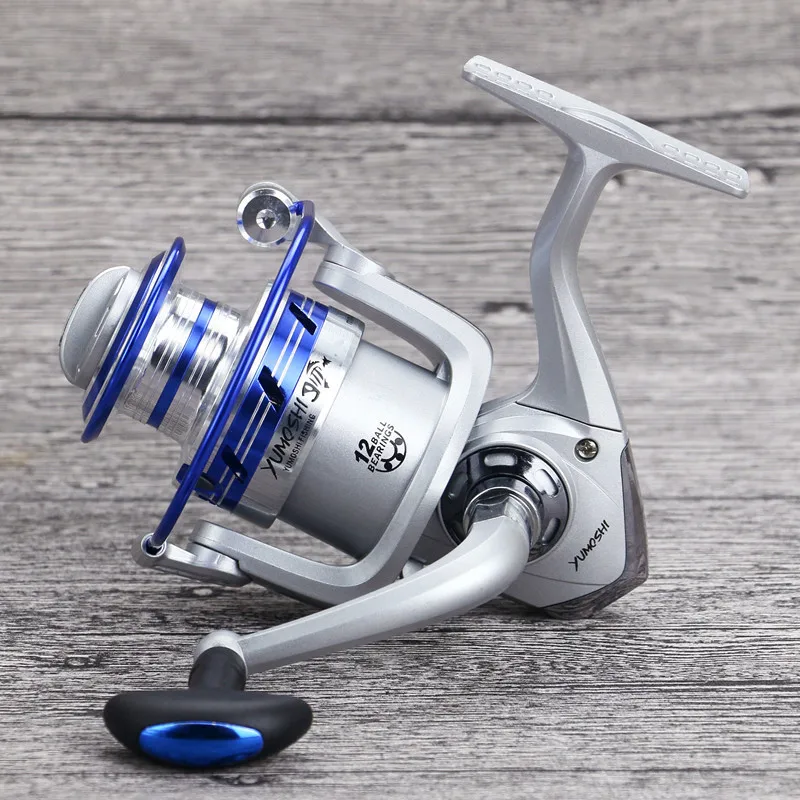 Super Cheap Spinning font b Fishing b font Reel 12BB Sea Boat Full Metal Head Brass