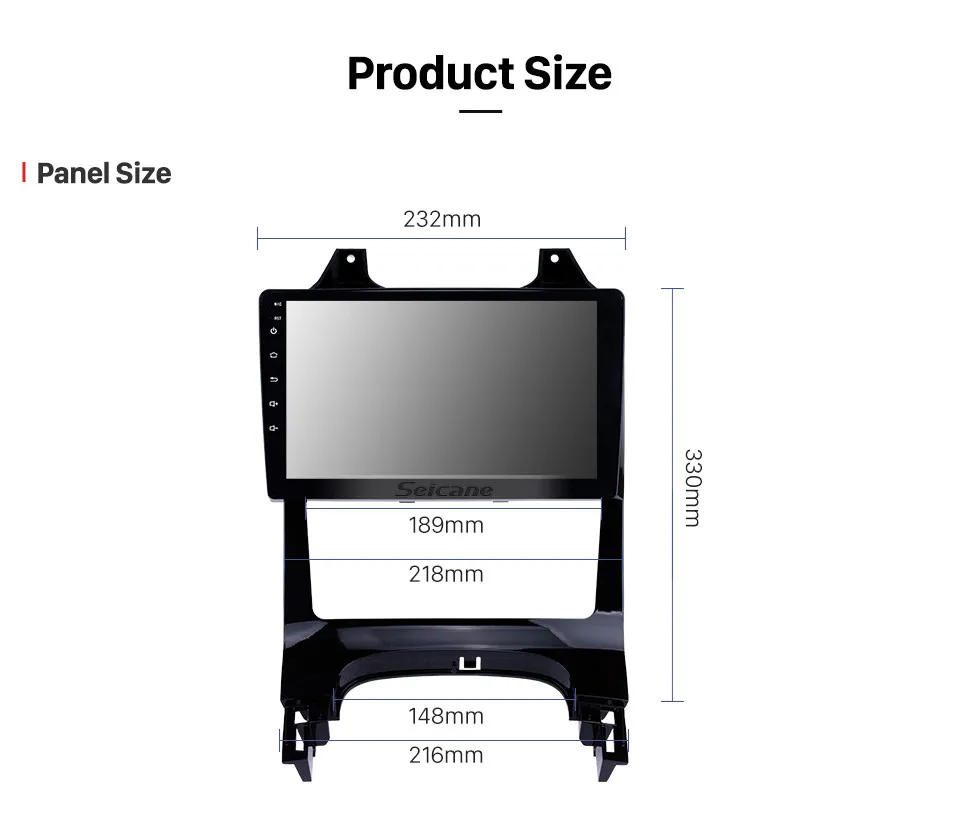 Cheap Seicane for 2009-2012 Peugeot 3008  Android 8.1 9 inch Car Multimedia Player with GPS Navi support DVR Backup Camera WIFI-OBDII 15