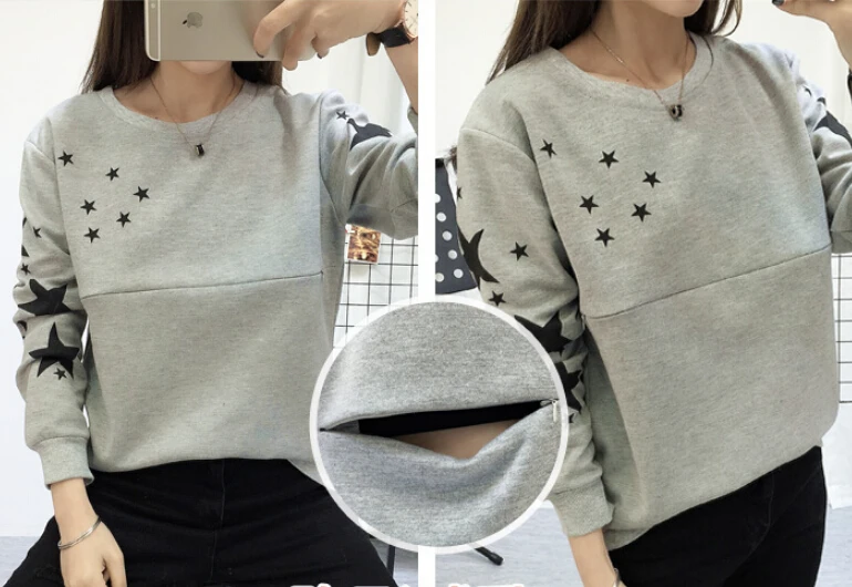Breastfeeding clothing fashion slimming month out autumn breastfeeding long-sleeved maternity coat