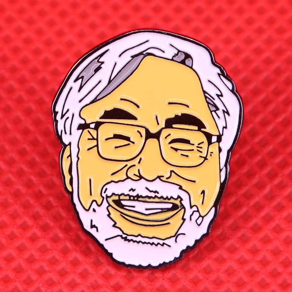 Hayao Miyazaki Эмаль Булавка японская брошь в стиле аниме художника бижутерия коллектор подарок милые булавки фанаты аниме аксессуар