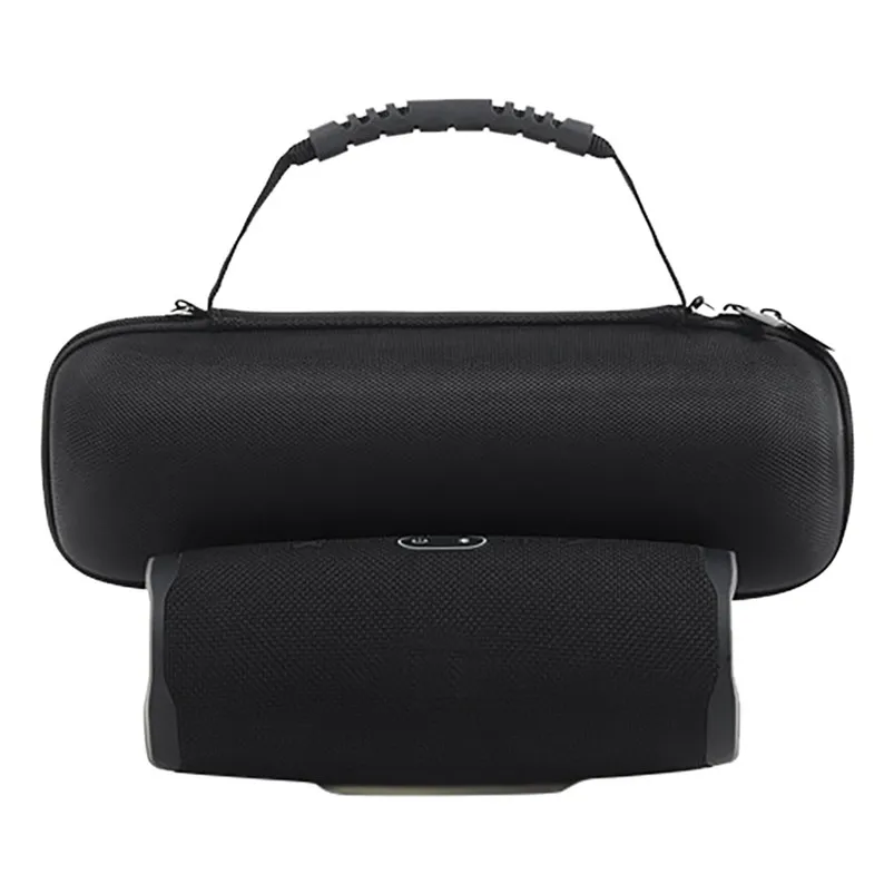 Super Convenient Black Hard Travel Shoulder Bag Storage Case Cover ForJBL Charge 4 Bluetooth Speaker with Strap Key Chain 40MAY802